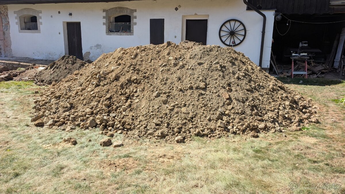 Hlína Zemina - za odvoz - 3