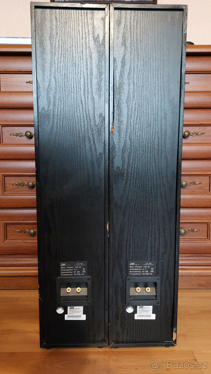 3pásmové reproboxy DK Digital LS-190 - 3