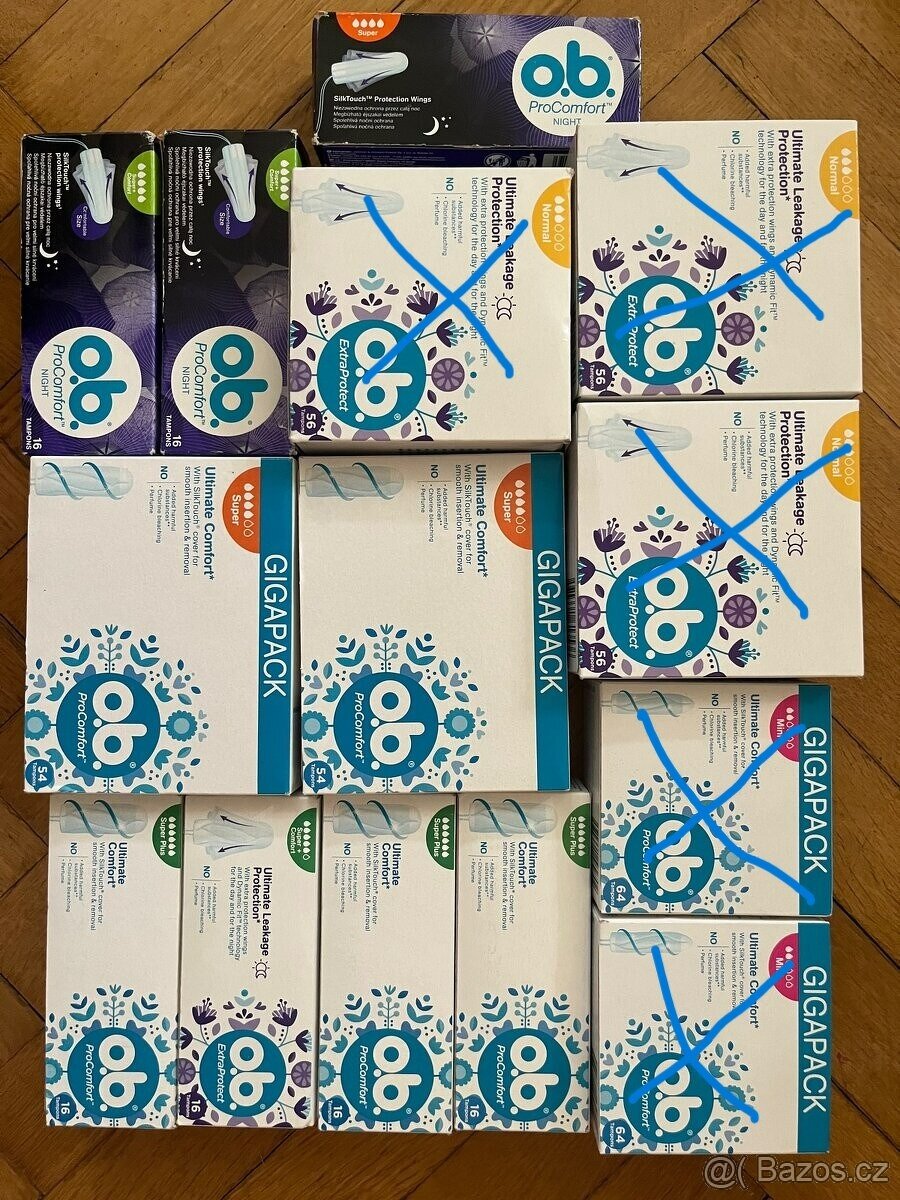 Nové balení tamponů O.B. - 3