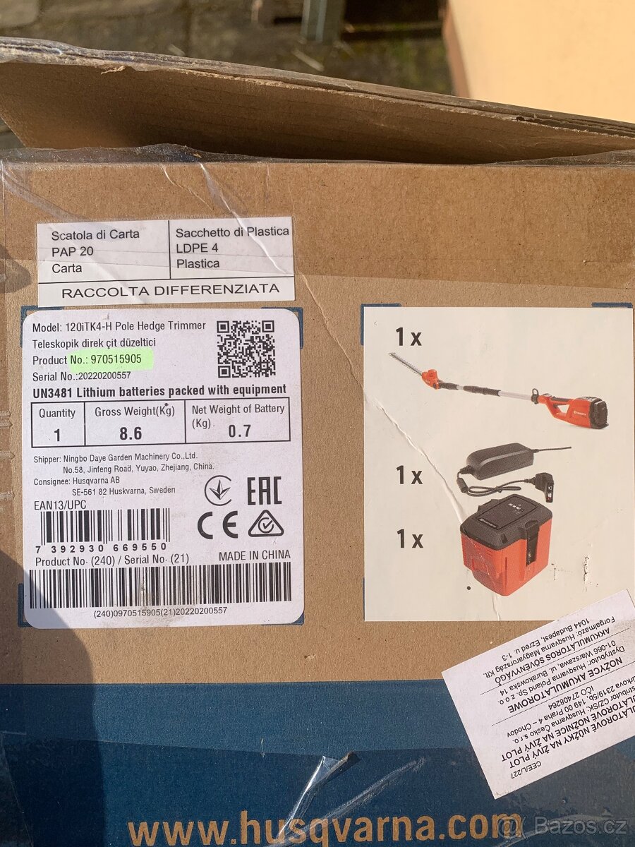 AKU plotostřih Husquarna - 3