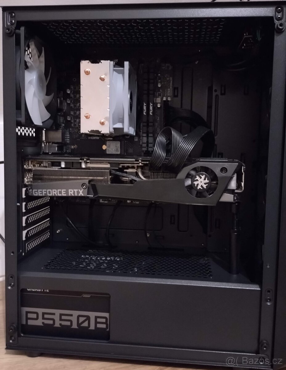 Herní PC s 12400F, RTX 3070 a novým 24" 180Hz FreeSync LCD - 3