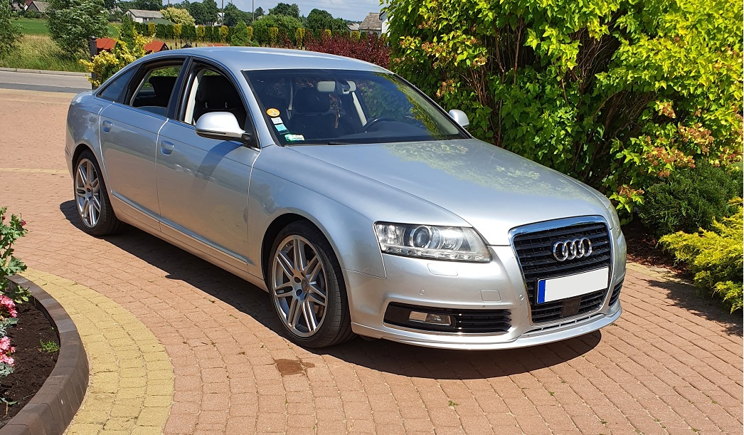 audi a6 c6 08- spoiler predni naraznik abt tuning - 3