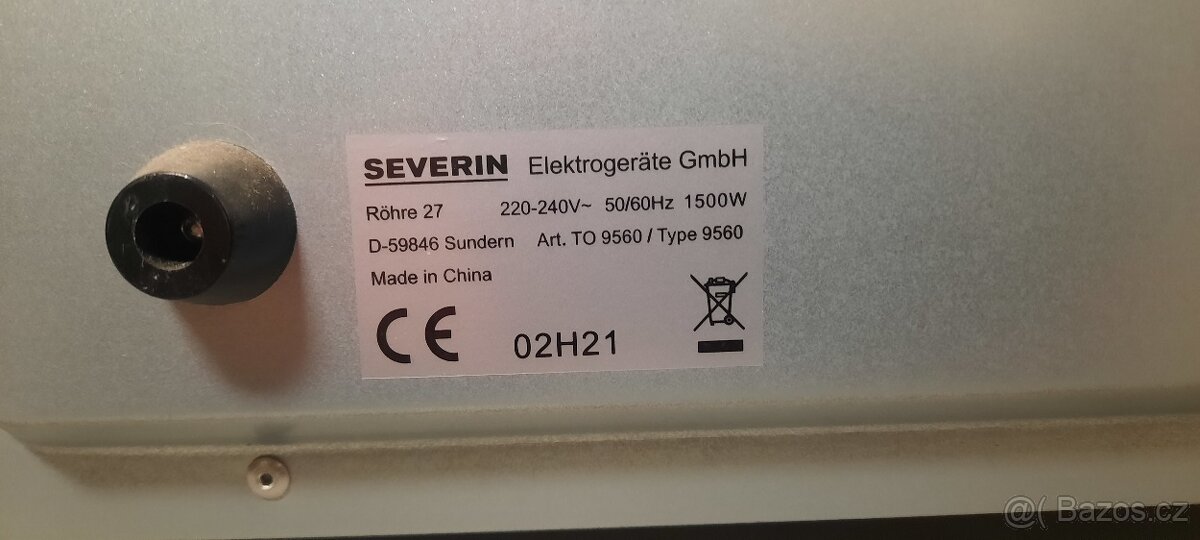 Stolní trouba Severin - 3