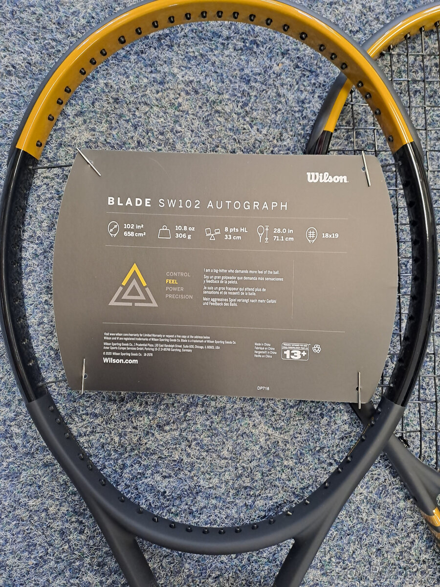 Tenisová raketa Wilson SW102 Autograph - 3