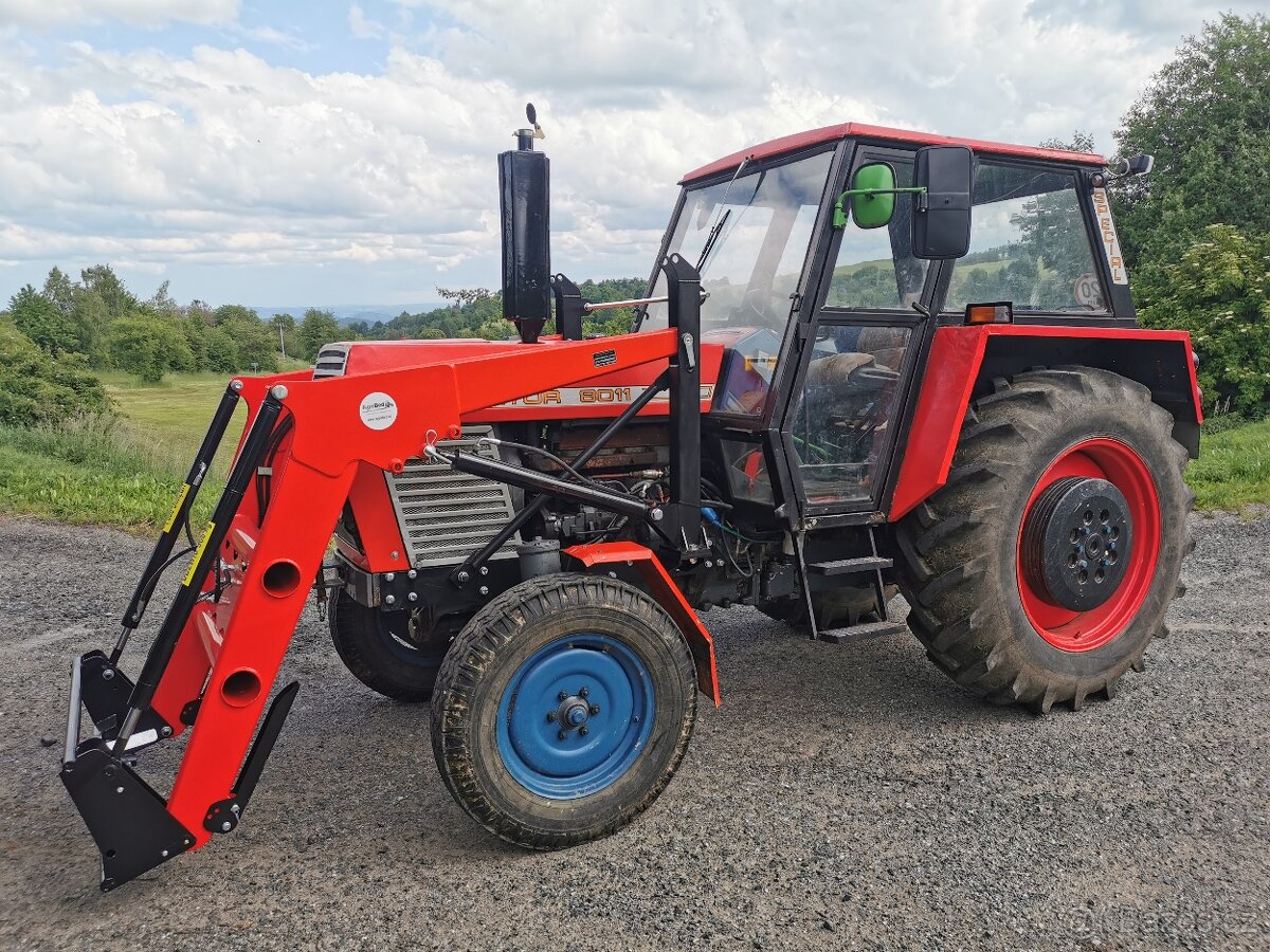 MONTÁŽ ČELNÍHO NAKLADAČE NA ZETOR, ZDARMA JOYSTICK A VIDLE.. - 3