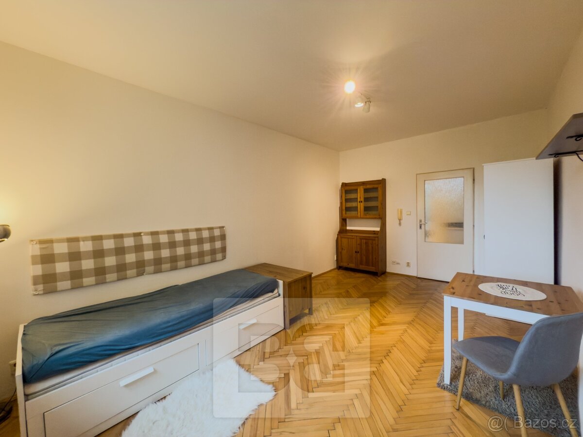 Vybavený byt 1+kk ve Vršovicích s výhledem do vnitrobloku - 3