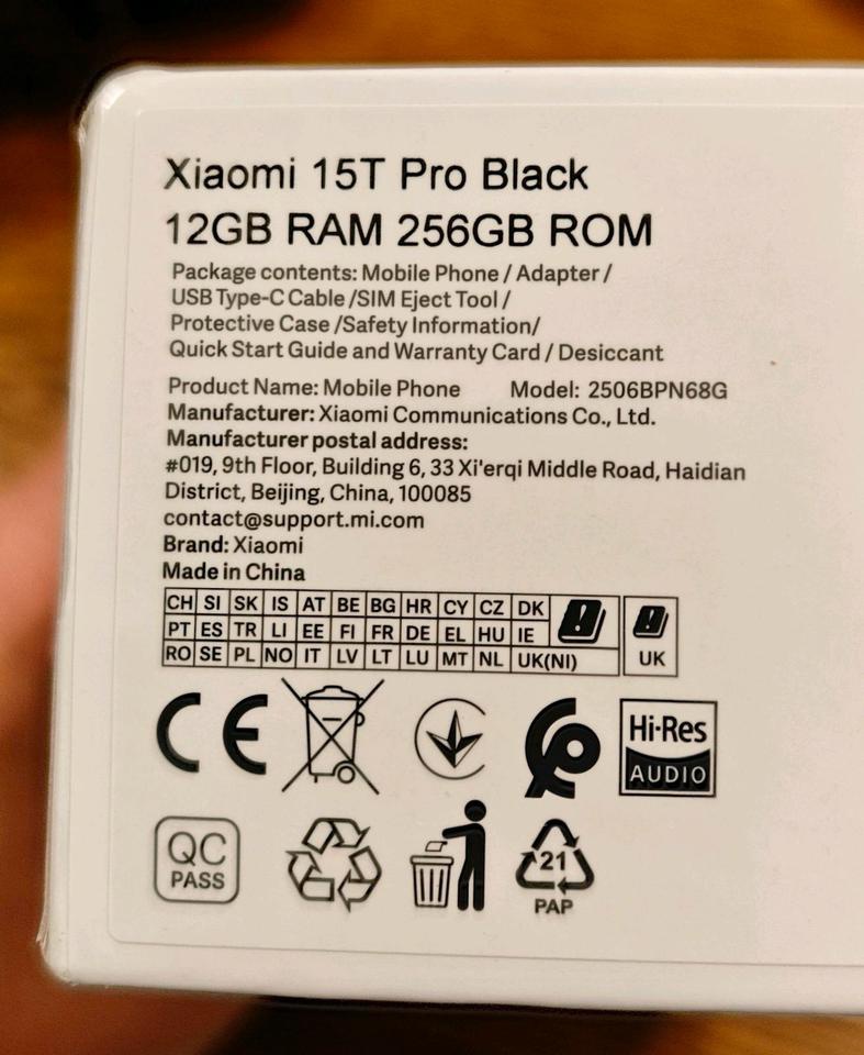 Xiaomi 15T Pro 256GB/12GB Black (NOVÝ) - 3