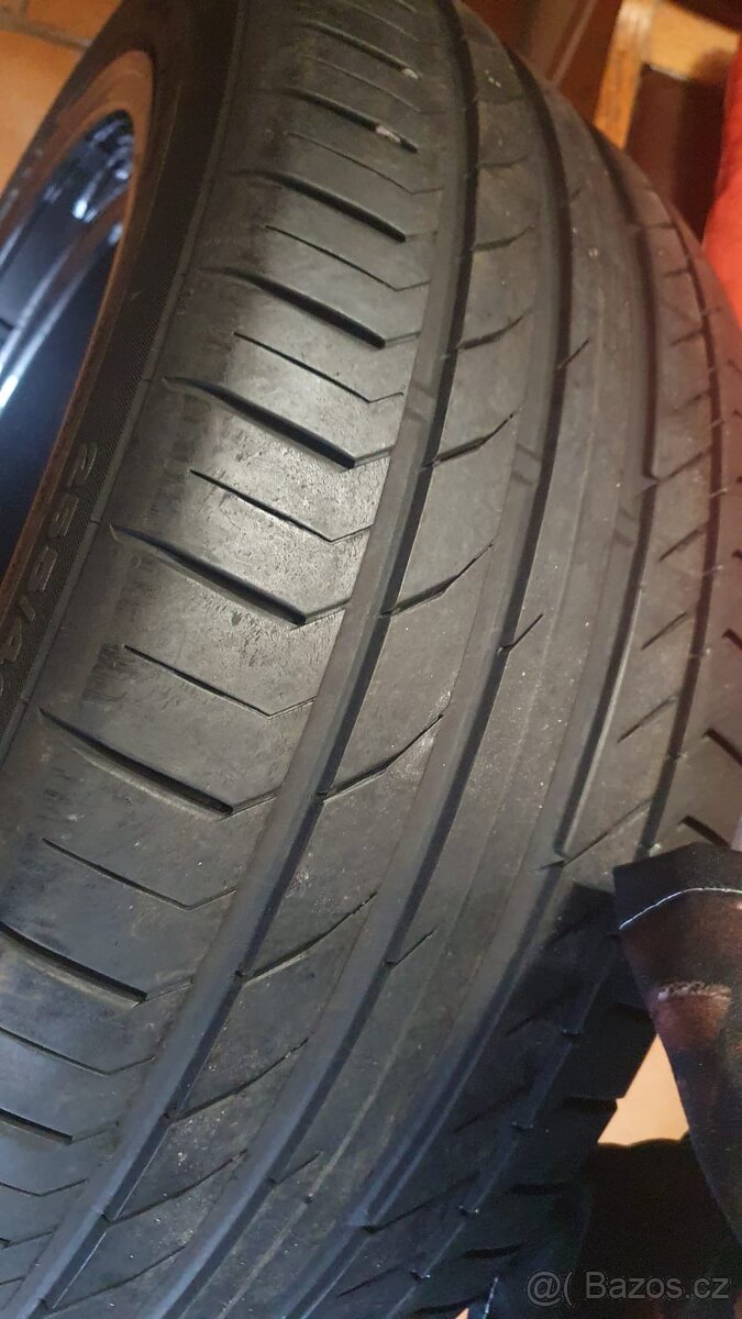 Letní ALU kola 255/40R 20 5X112 continental - 3