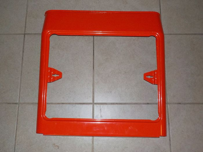 Kapotáž na Zetor 4611 - 6945 - červená - komaxit - 3