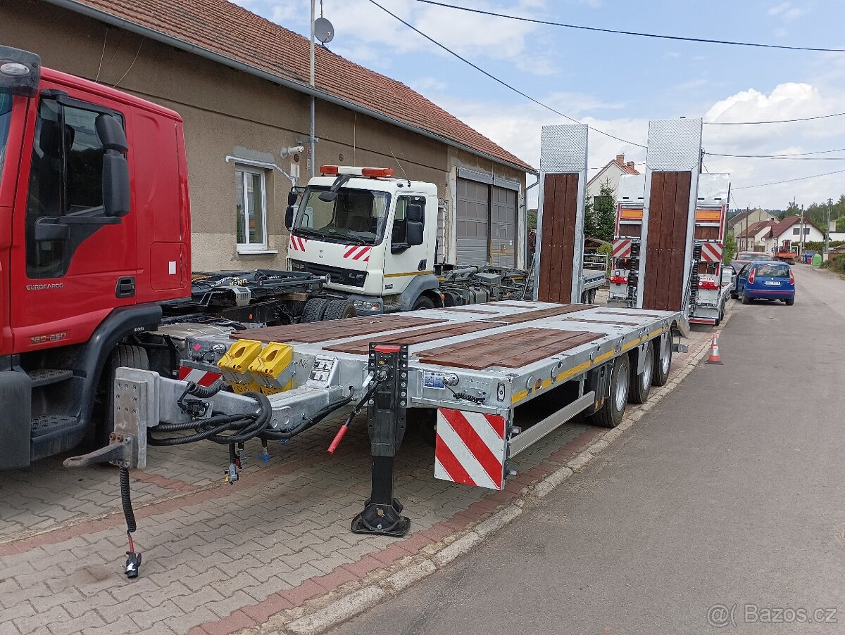 Přívěs na vrtná souprava bagr kompresor - 3