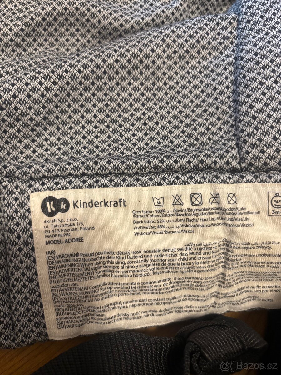 Kinderkraft - ADOREE - nosič dětí - 3