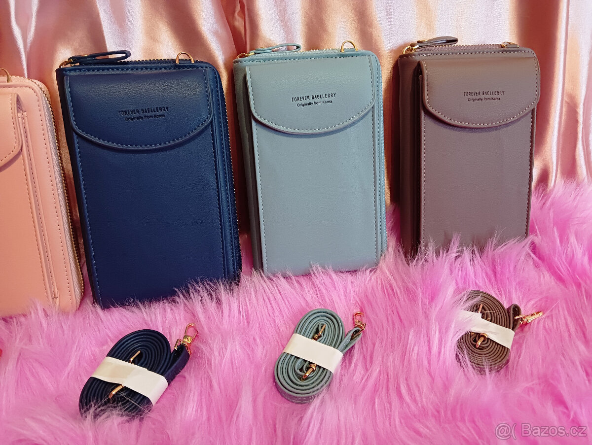 ♥️Dámská crossbody taška taštička kabelka peněženka 2v1 nová - 3