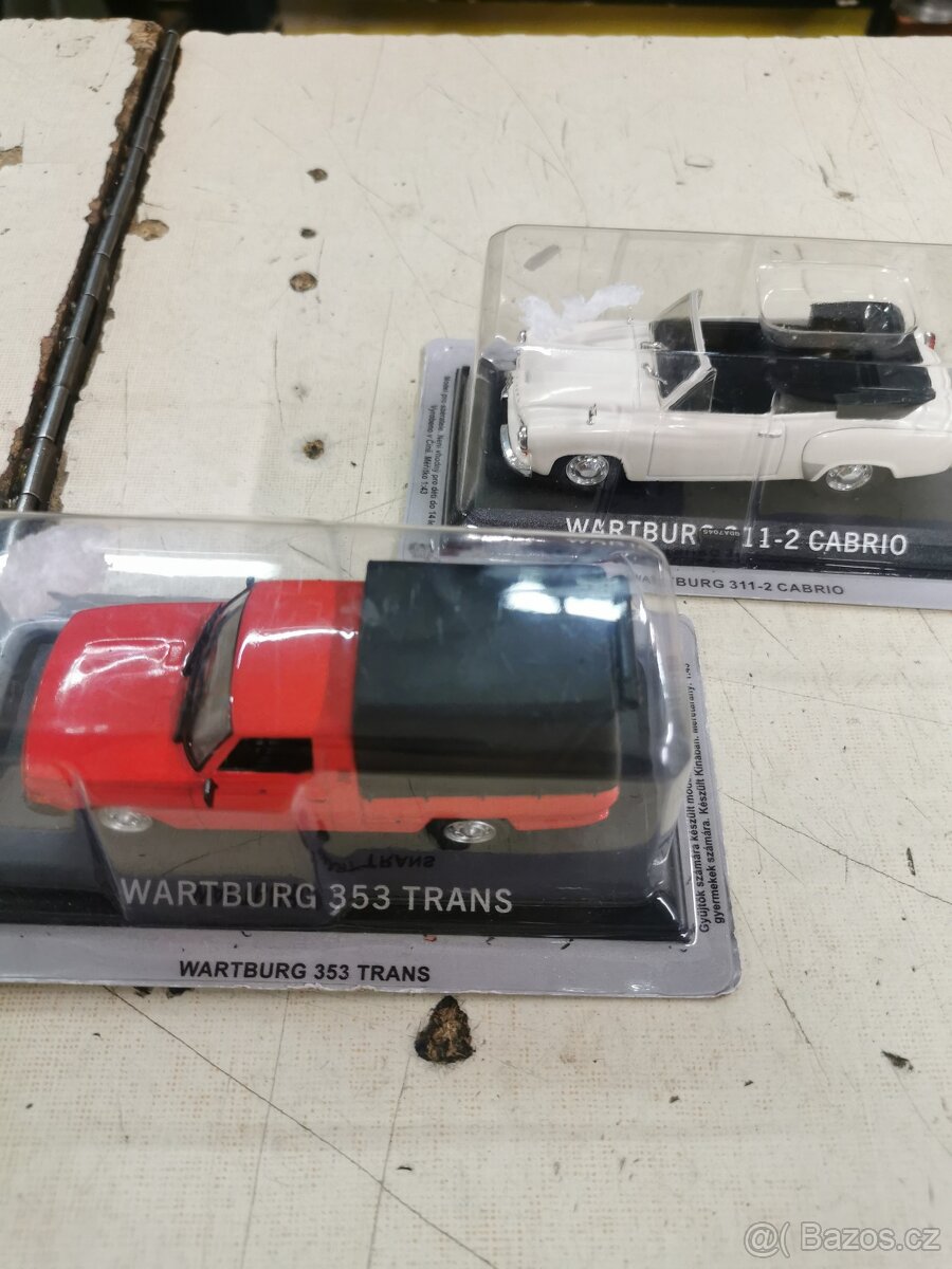 Kovové modely autíček. - 3