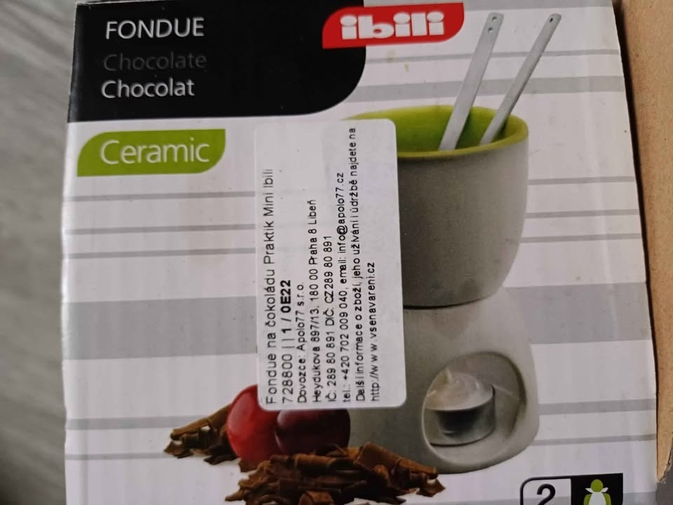 Set na čokoládové fondue - 3