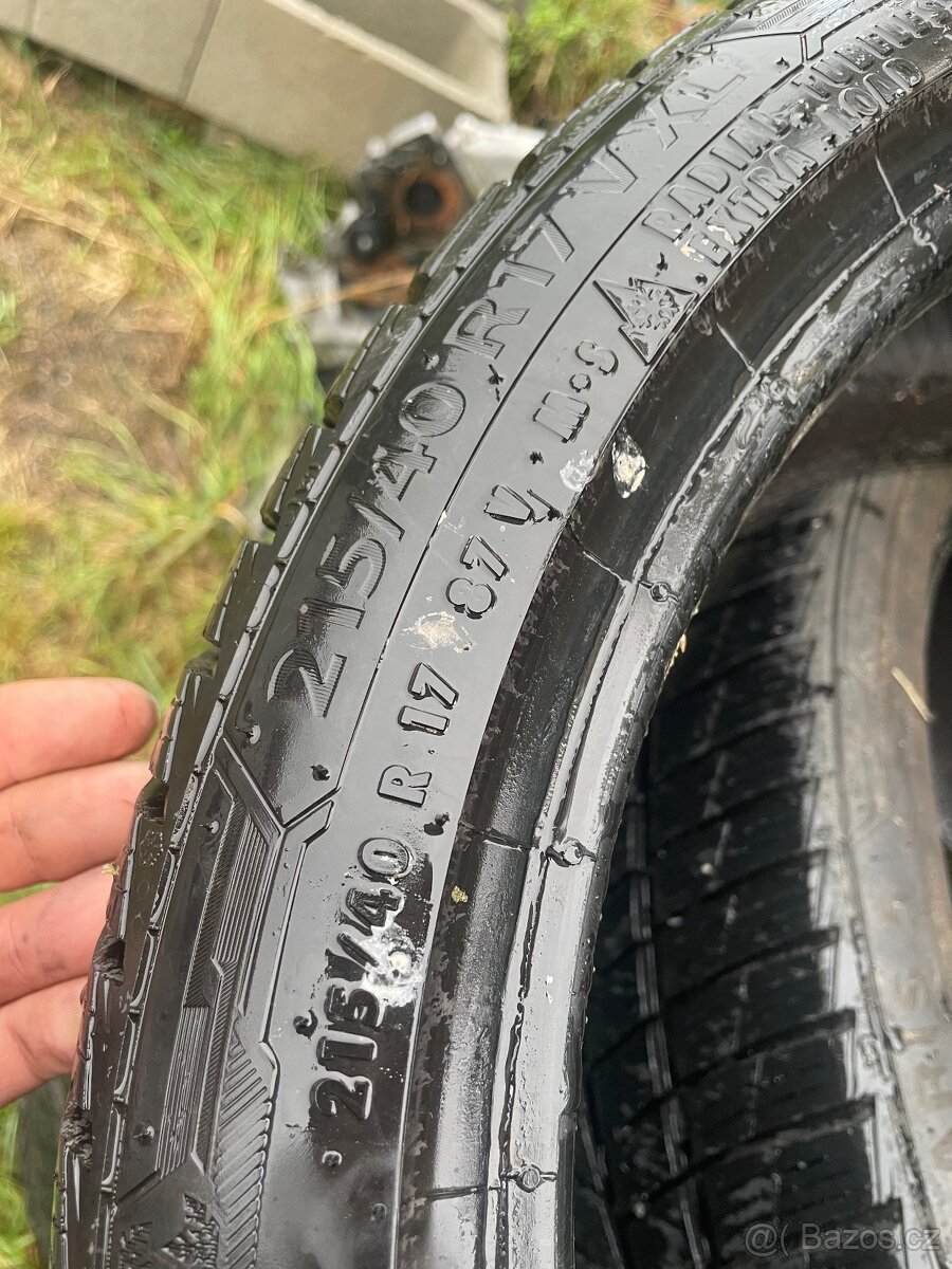 Pneumatiky 215/40R17 zimni - 3