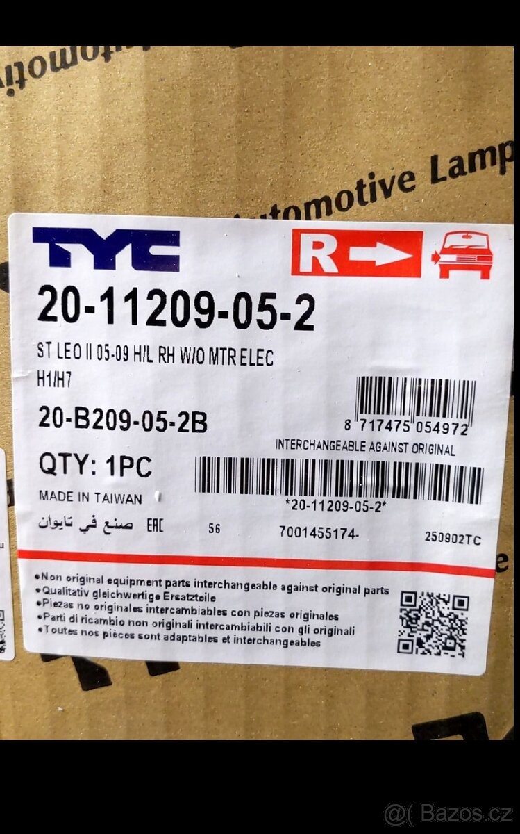 Přední světla Seat Leon II - 3