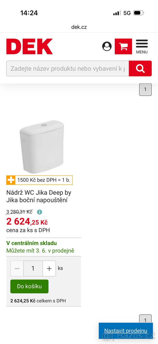 Wc záchod nový nerozbalený - 3