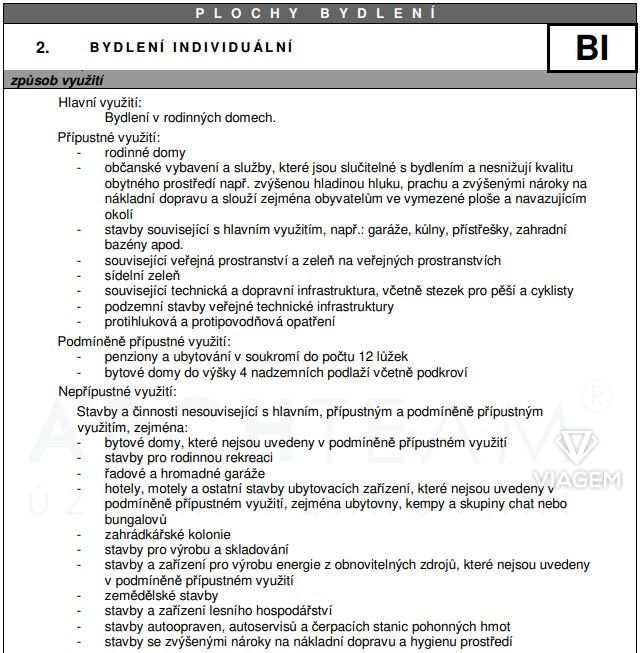 Stavební - bydlení 734 m² - 3