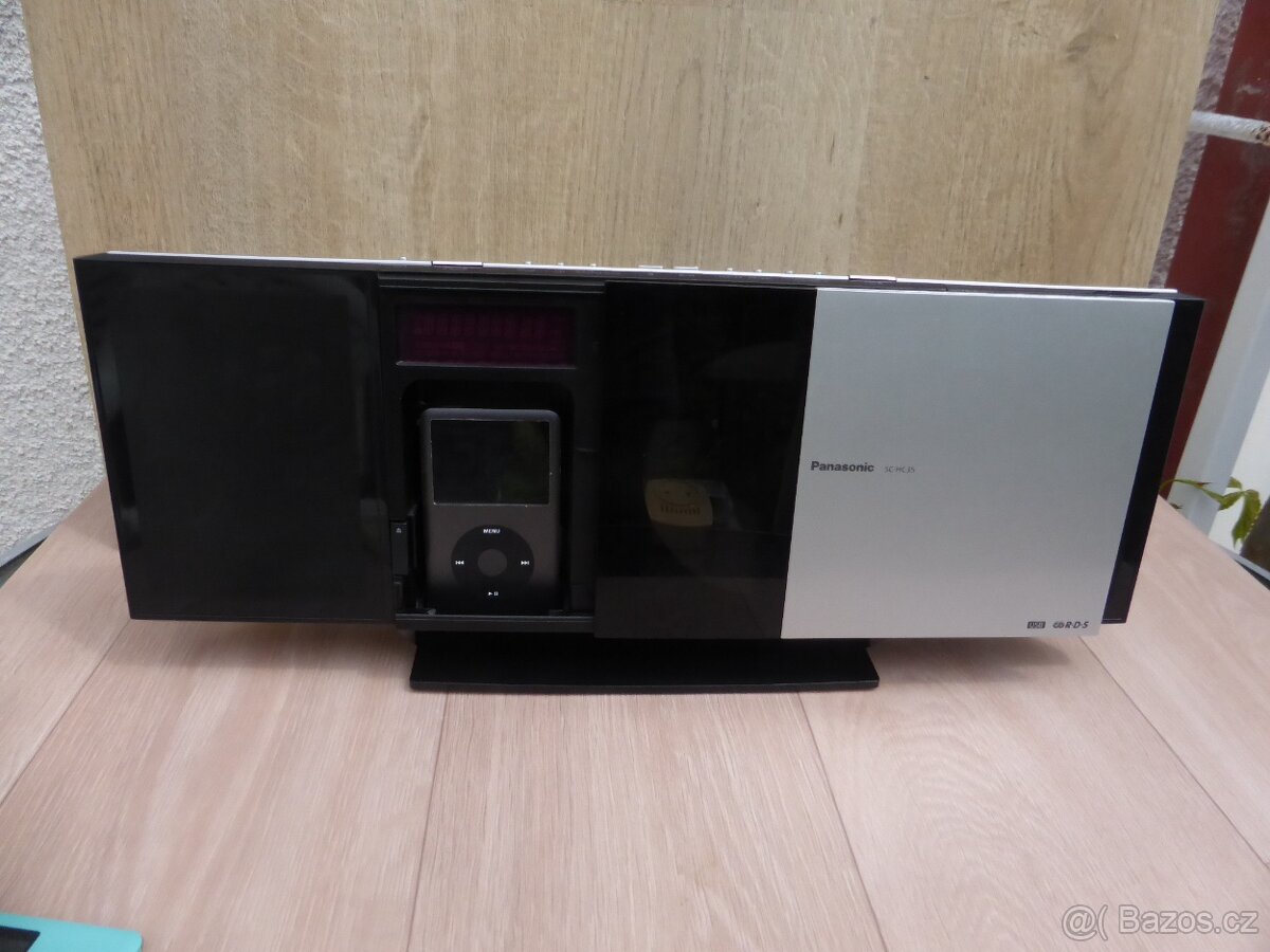 PANASONIC SC-HC35 elegantní vertikální mikrosystém - 3