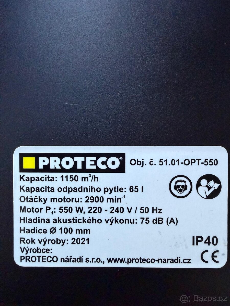 Odsávání PROTECO - 3