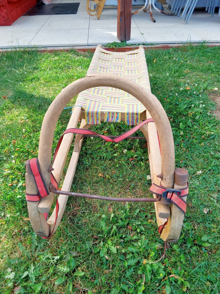 Dřevěné sáně - 3