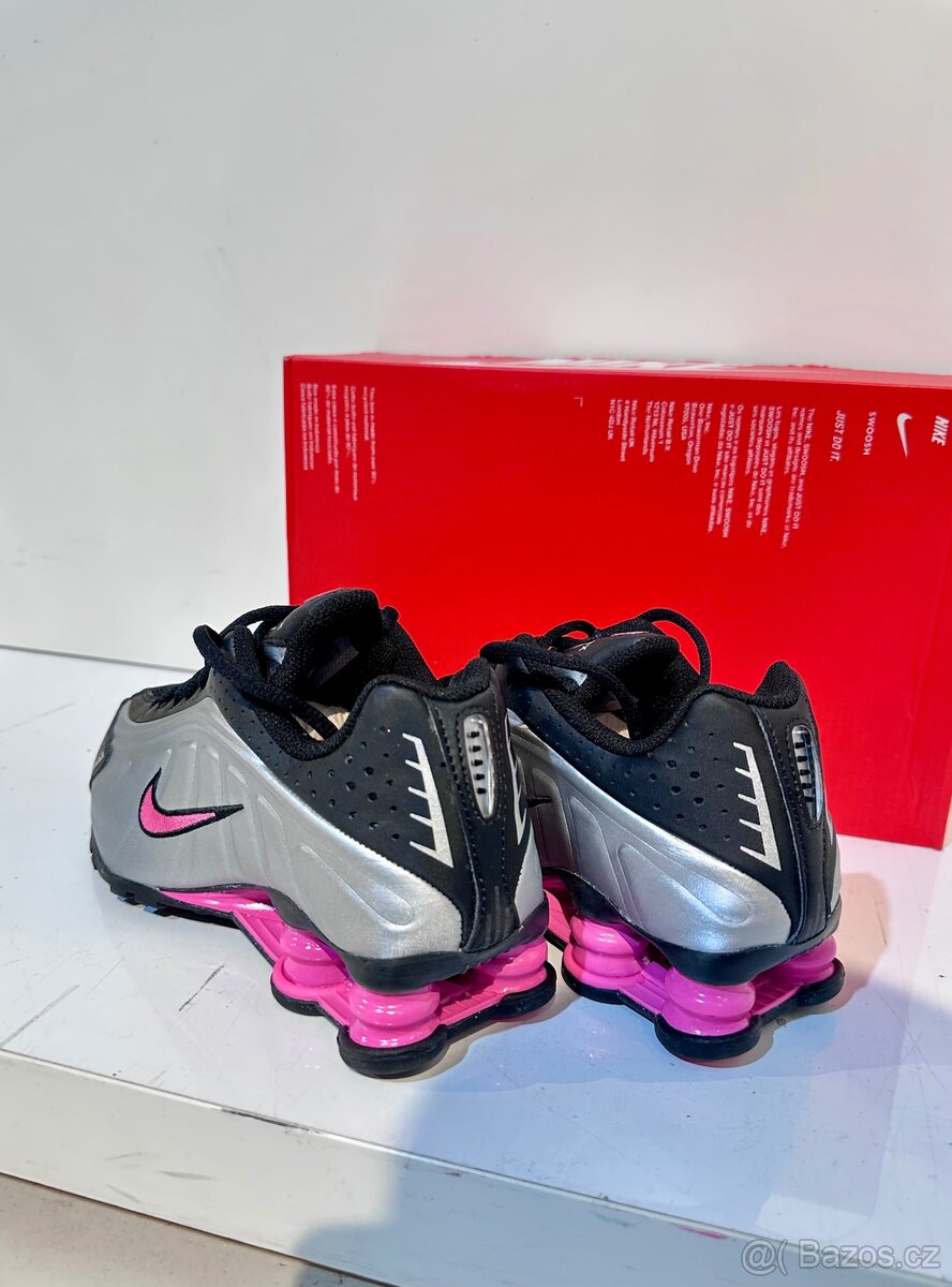 Dětské NIKE SHOX R4 (GS) - 3