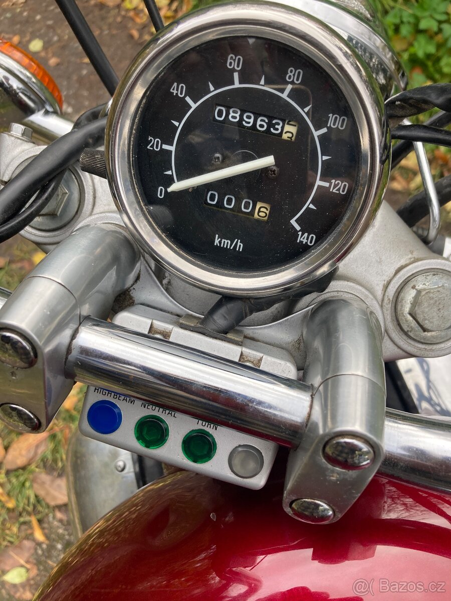 Yamaha Virago - krásný stav, nízký nájezd, zimní cena - 3
