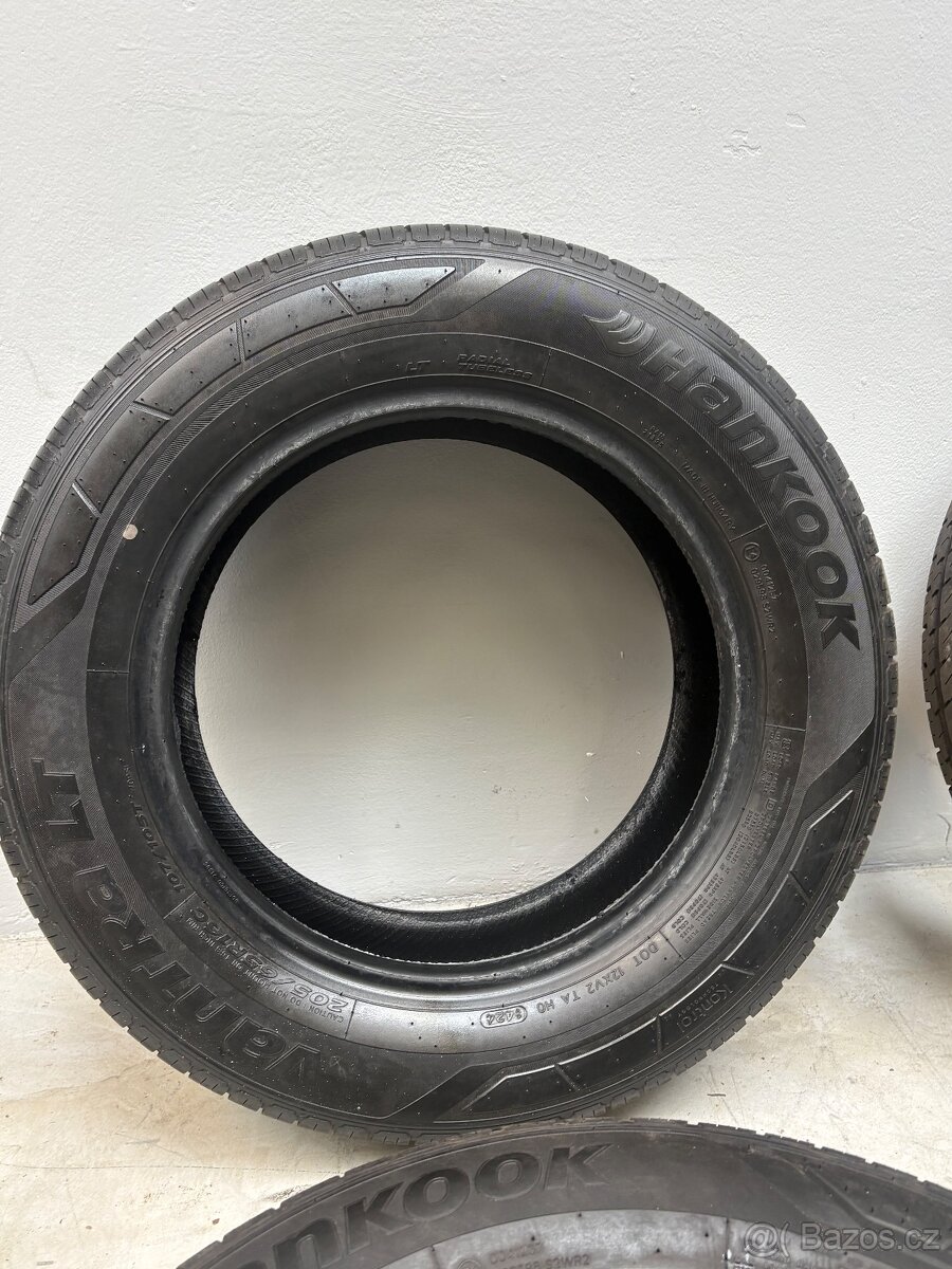 Hankook Vantra LT 205/65/16C Nové vhodné na Vw T5 T6 - 3