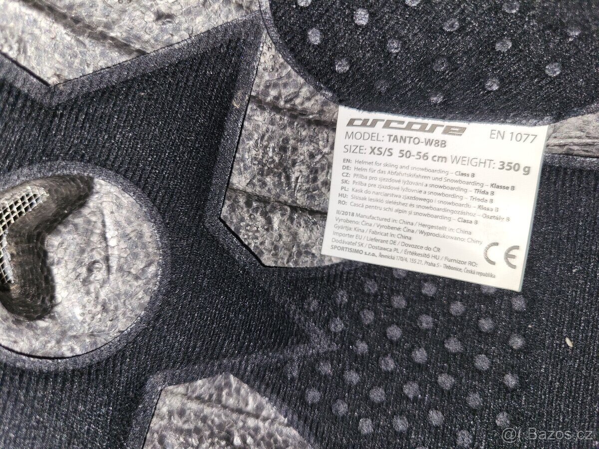 Detska lyzarska helma Arcore Tanto W8B - 3