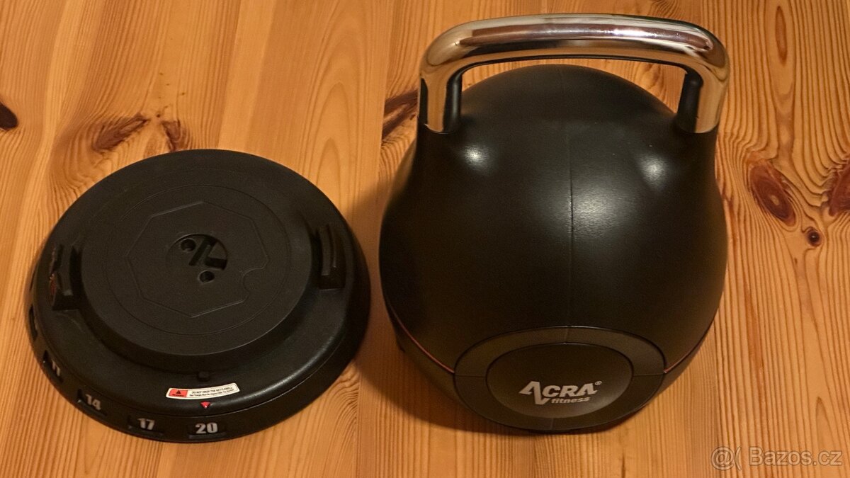 Nastavitelný kettlebell 2-20kg ACRA - 3