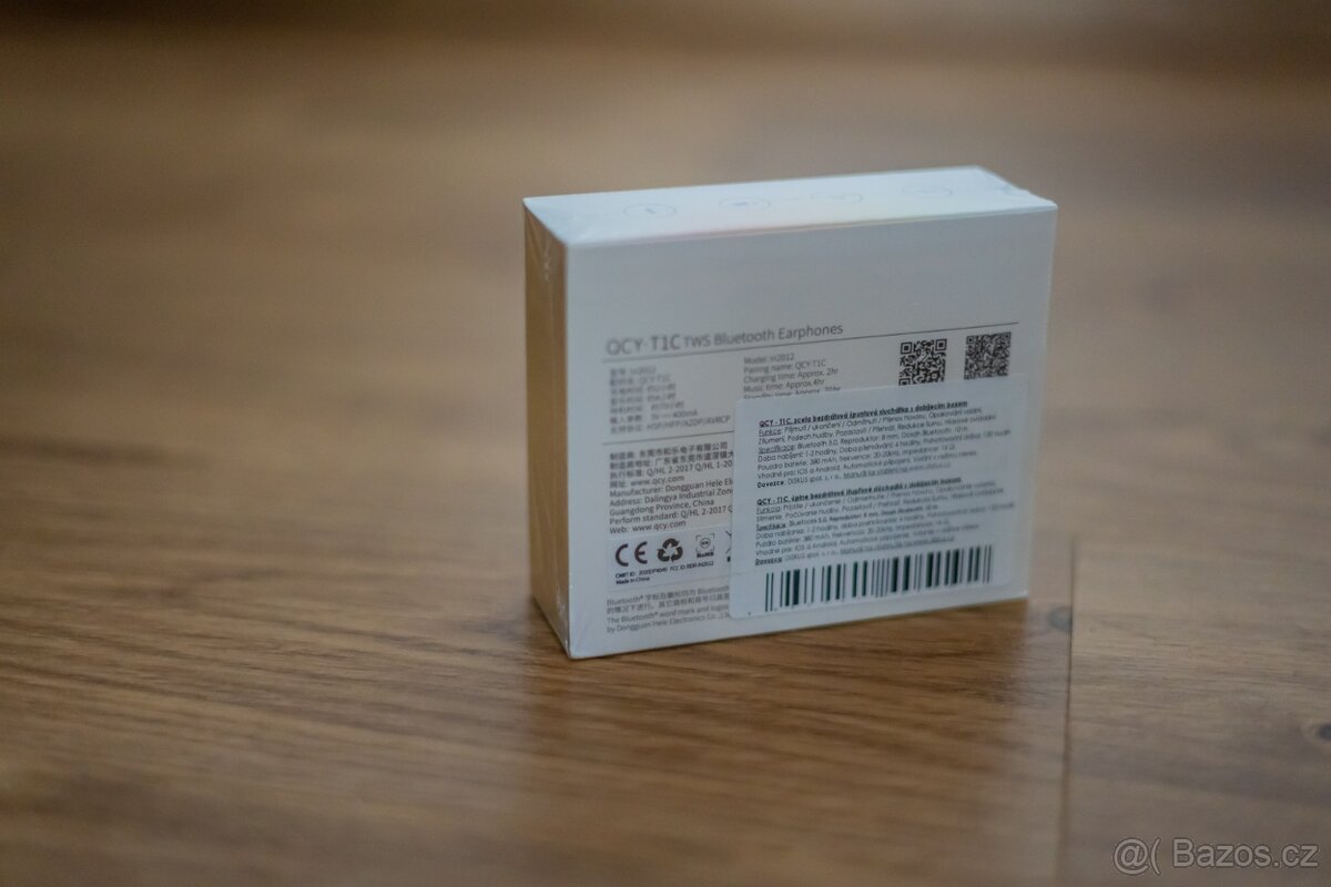 Sluchátka bezdrátová T1C TWS Bluetooth (nové) - 3