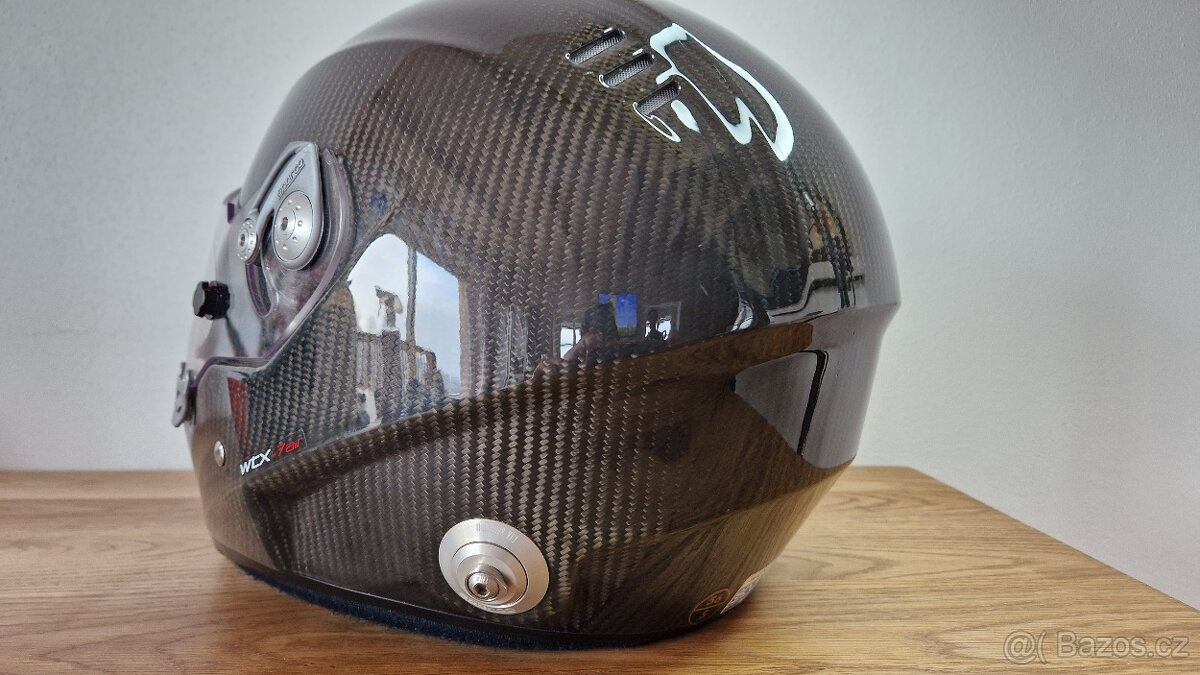 Přilba Sparco Italy WTX-9W AIR s FIA, Carbon - 3