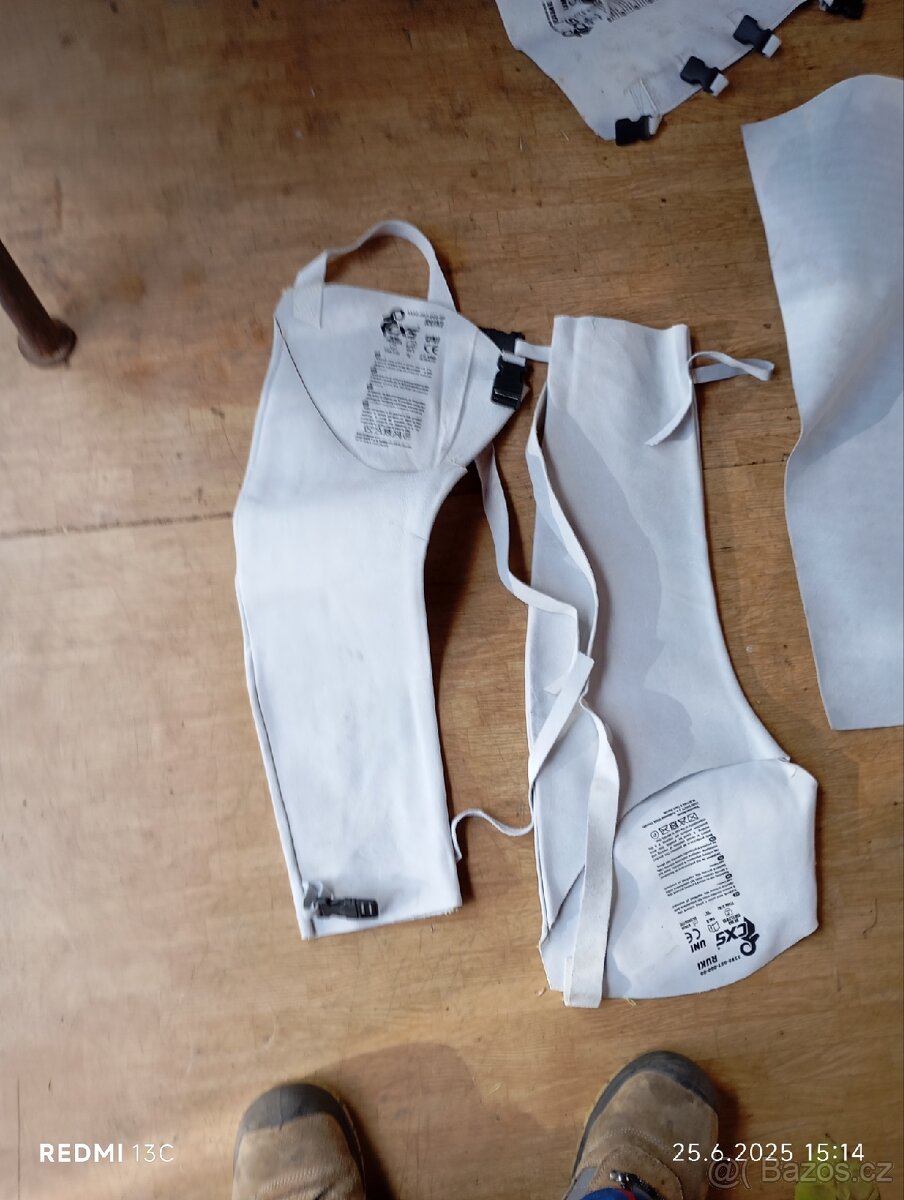 Svářečská kožena zástěra - 3