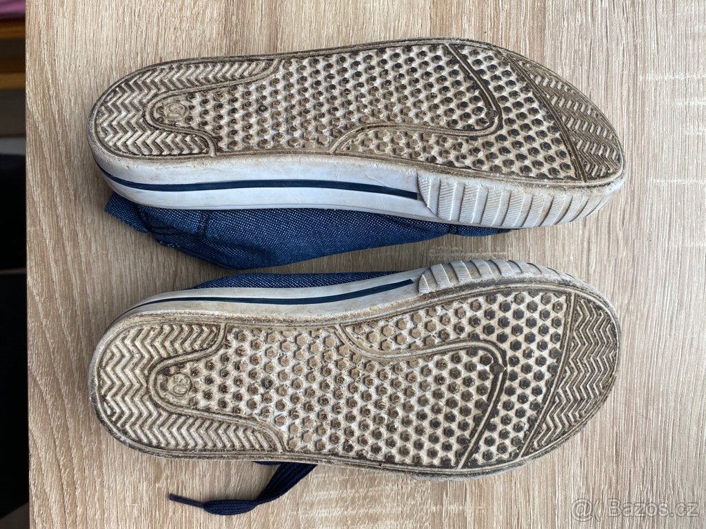 Chlapecké tenisky, vel.30, džínový design - 3