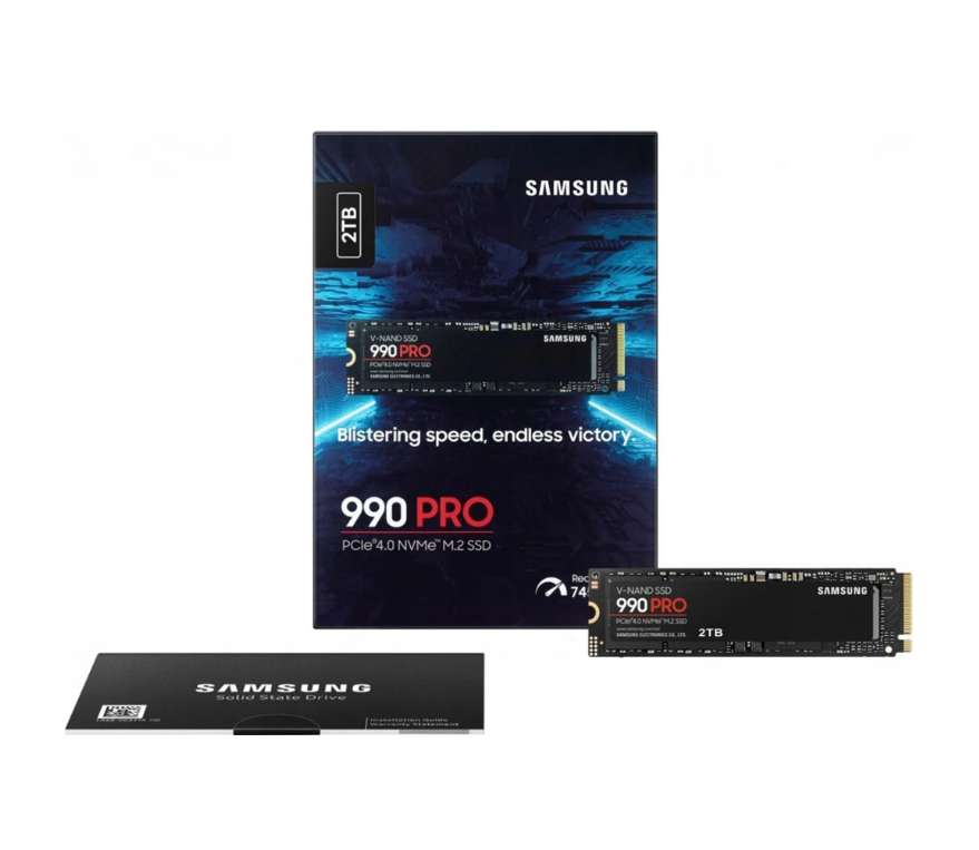 SSD Samsung 990 PRO 2TB M.2 NVMe (pre PC aj PS5) (100%) - 3