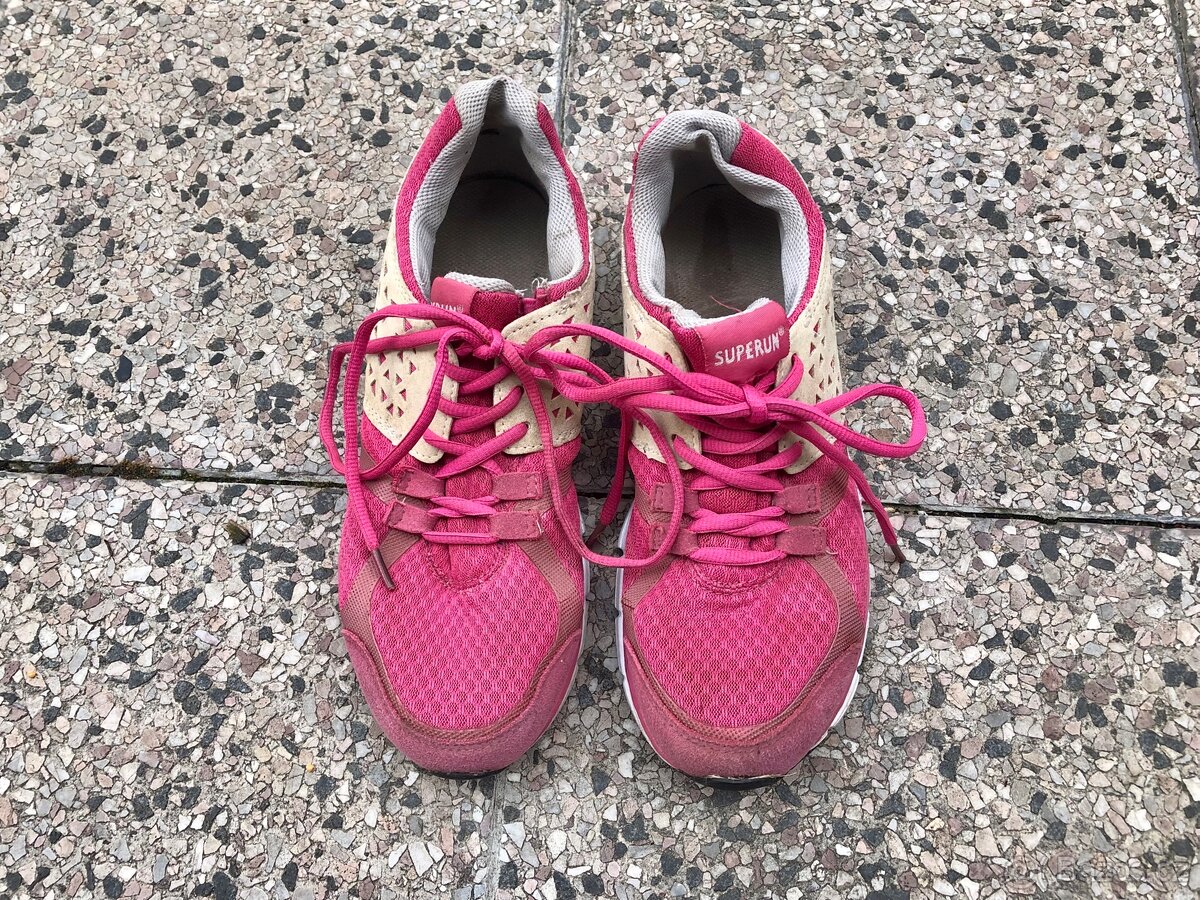 Růžové dámské tenisky - 3