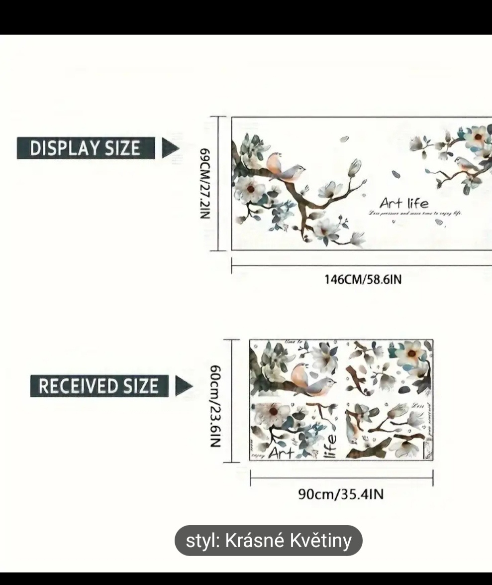Samolepka na zeď -skříň - 3