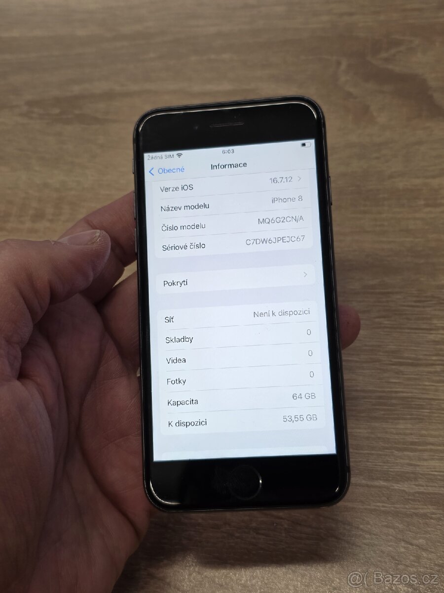 iPhone 8 64GB (nová baterie) - 3