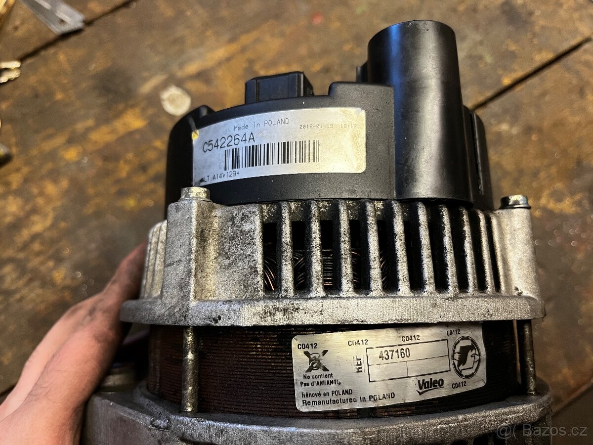 BMW e39 530d alternátor Valeo 150A - 3