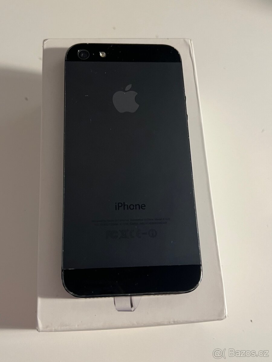 iPhone 5 16gb Černy v dobrem stavu - 3