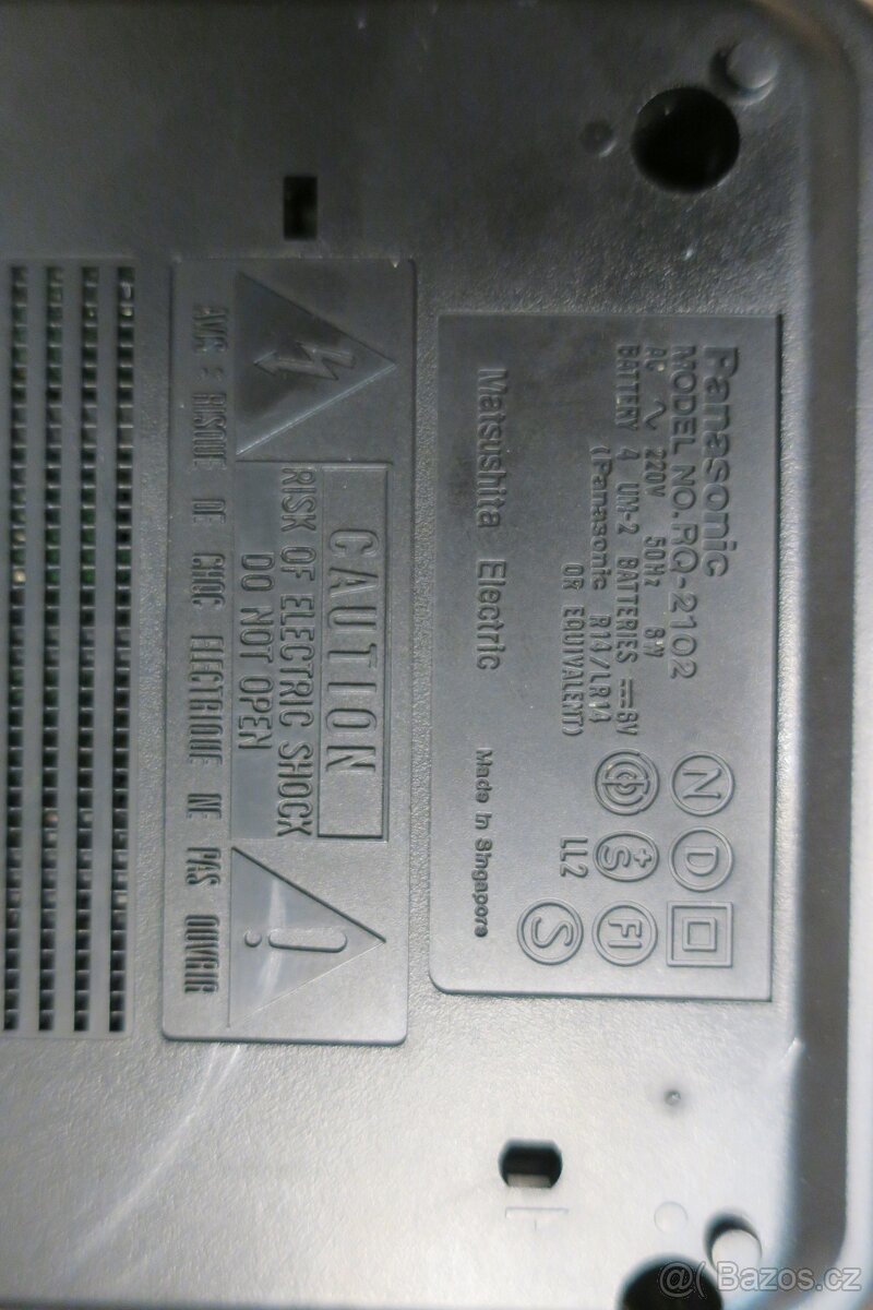 PANASONIC RQ-2102 KAZETOVÝ MAGNETOFON - 3
