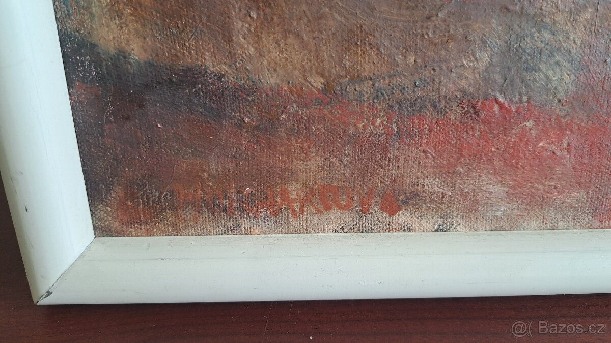 Obraz Ležící - Monhartová Květa - 3