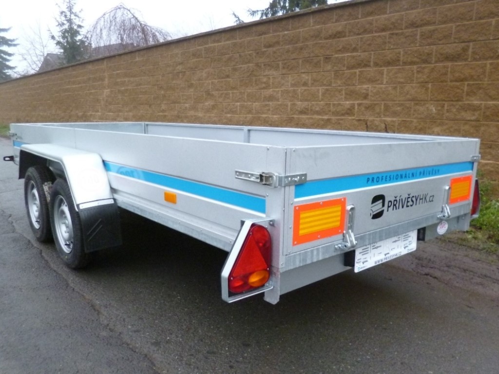 PROFI přívěs, 400x150x35 cm, DVOUNÁPRAVOVÝ - 3
