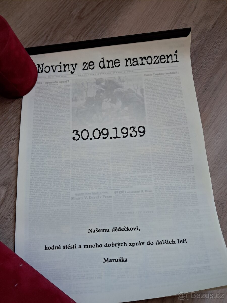 Noviny ze dne narození - 3
