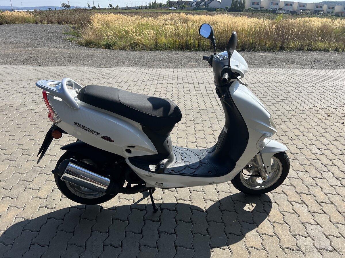 Kymco Vitality 2T, 2018, 6800 km, nová STK, po servise - 3