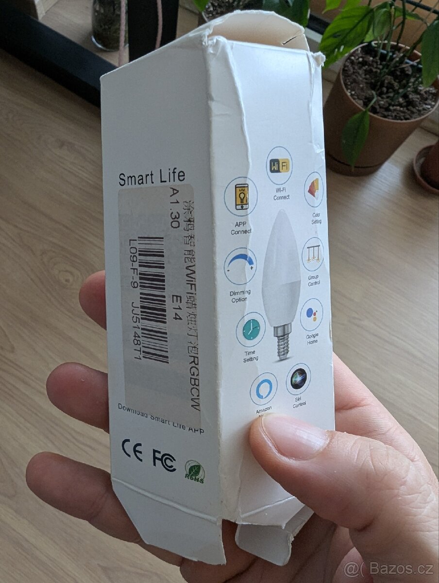 Chytré žárovky E14 4ks - 3