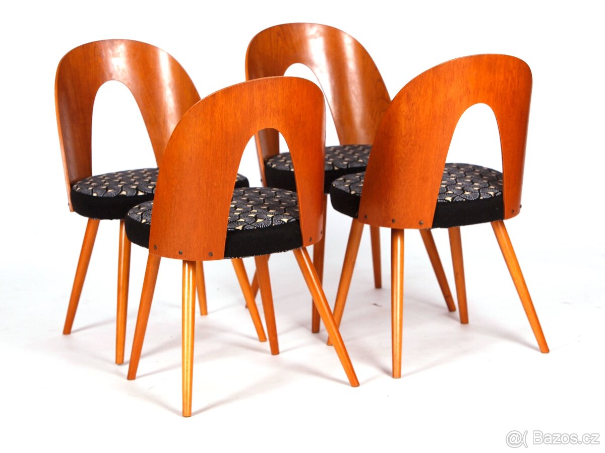 Židle TATRA po renovaci, TOP stav, 4 ks. - 3
