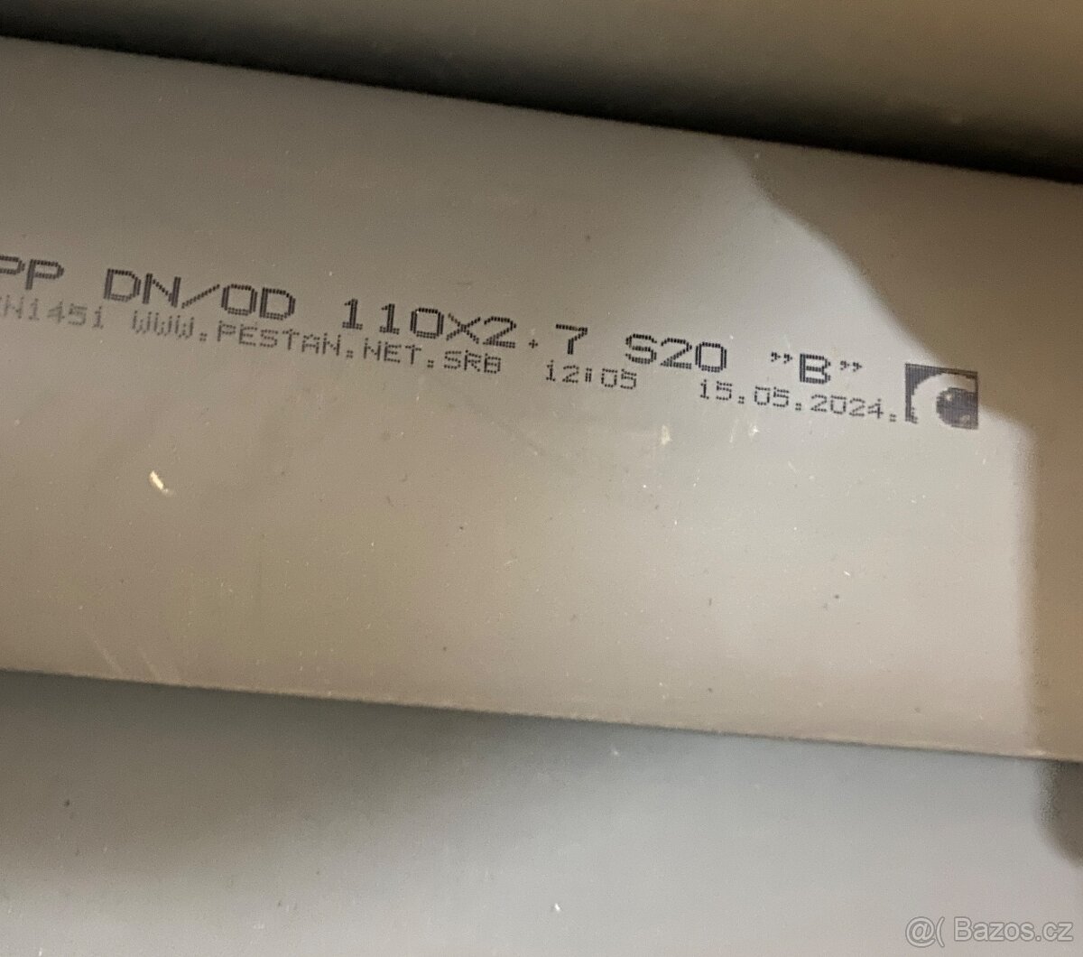 Trubka KG 110mm 2m - 3