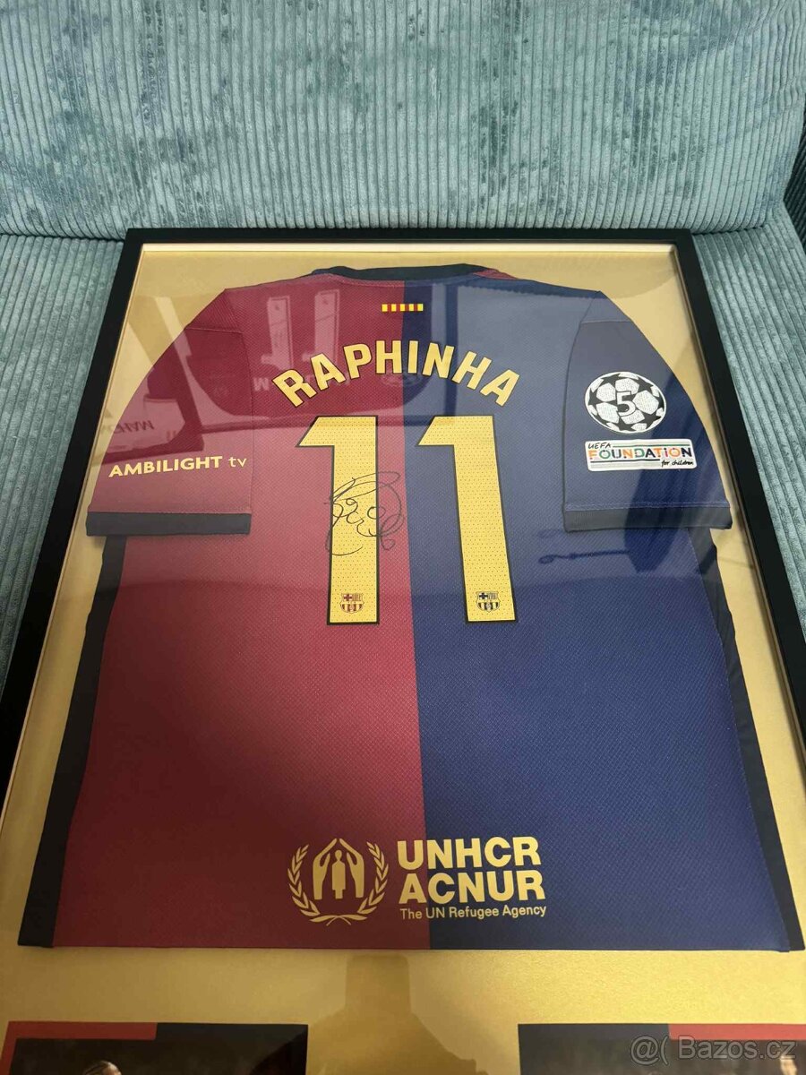 podepsaný dres Raphinha - 3