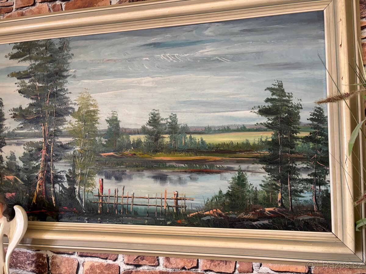 Prodám obrazy krajiny jižních Čech - 3